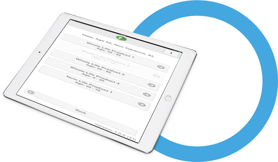 E-app IPad image